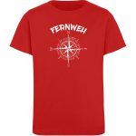 Fernweh – Kinder Organic T-Shirt – red