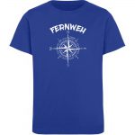 Fernweh – Kinder Organic T-Shirt – royal blue
