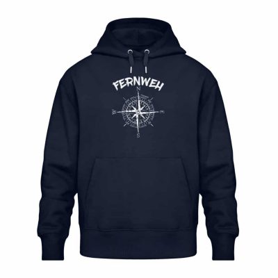 Fernweh - Relaxed Bio Hoodie - navy