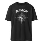Fernweh – Relaxed Bio T-Shirt – black