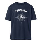 Fernweh – Relaxed Bio T-Shirt – french navy