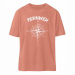 Fernweh – Relaxed Bio T-Shirt – rose clay
