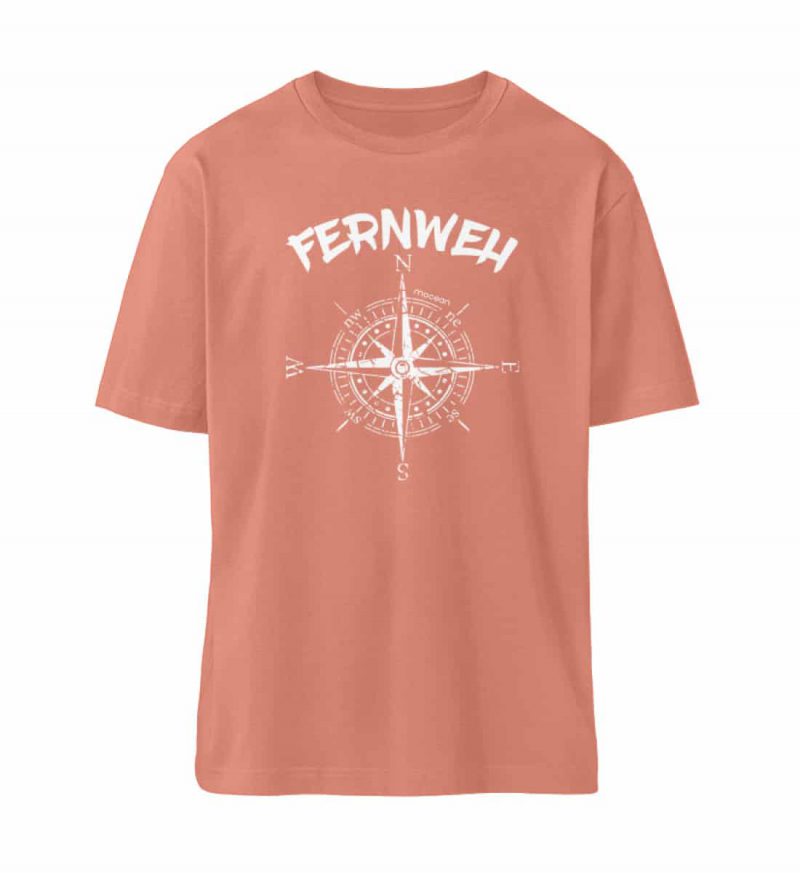 Fernweh - Relaxed Bio T-Shirt - rose clay