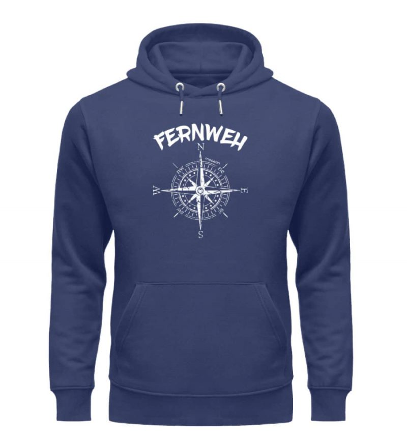Fernweh - Premium Unisex Bio Hoodie - navy