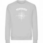 Fernweh – Unisex Organic Sweater – heathergrey