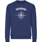 Fernweh – Unisex Organic Sweater – navy
