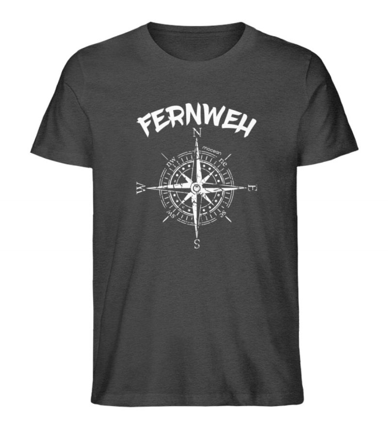 Fernweh - Unisex Bio T-Shirt - dark heather grey