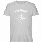 Fernweh – Unisex Bio T-Shirt – heather grey