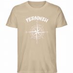 Fernweh – Unisex Bio T-Shirt – heather sand