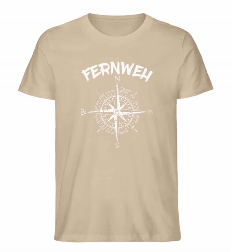 Fernweh - Unisex Bio T-Shirt - heather sand
