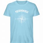 Fernweh – Unisex Bio T-Shirt – sky blue