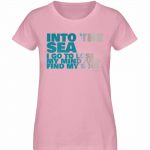 Into the Sea – Damen Premium Bio T-Shirt – cotton pink