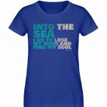 Into the Sea – Damen Premium Bio T-Shirt – royal blue
