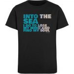 Into the Sea – Kinder Organic T-Shirt – black