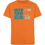 Into the Sea – Kinder Organic T-Shirt – bright orange