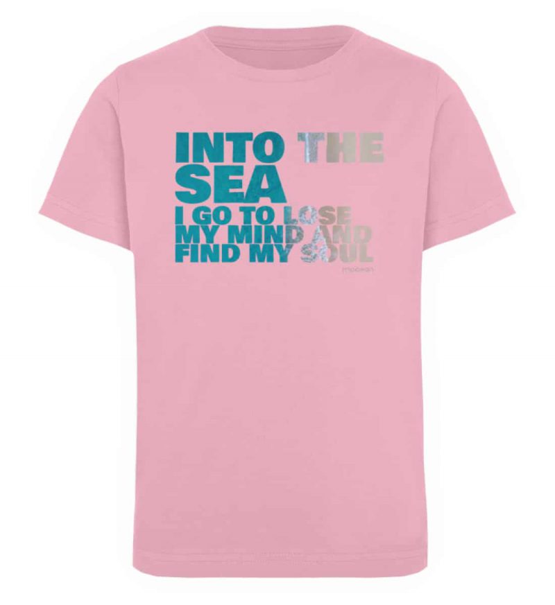 Into the Sea - Kinder Organic T-Shirt - cotton pink
