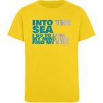 Into the Sea – Kinder Organic T-Shirt – golden yellow