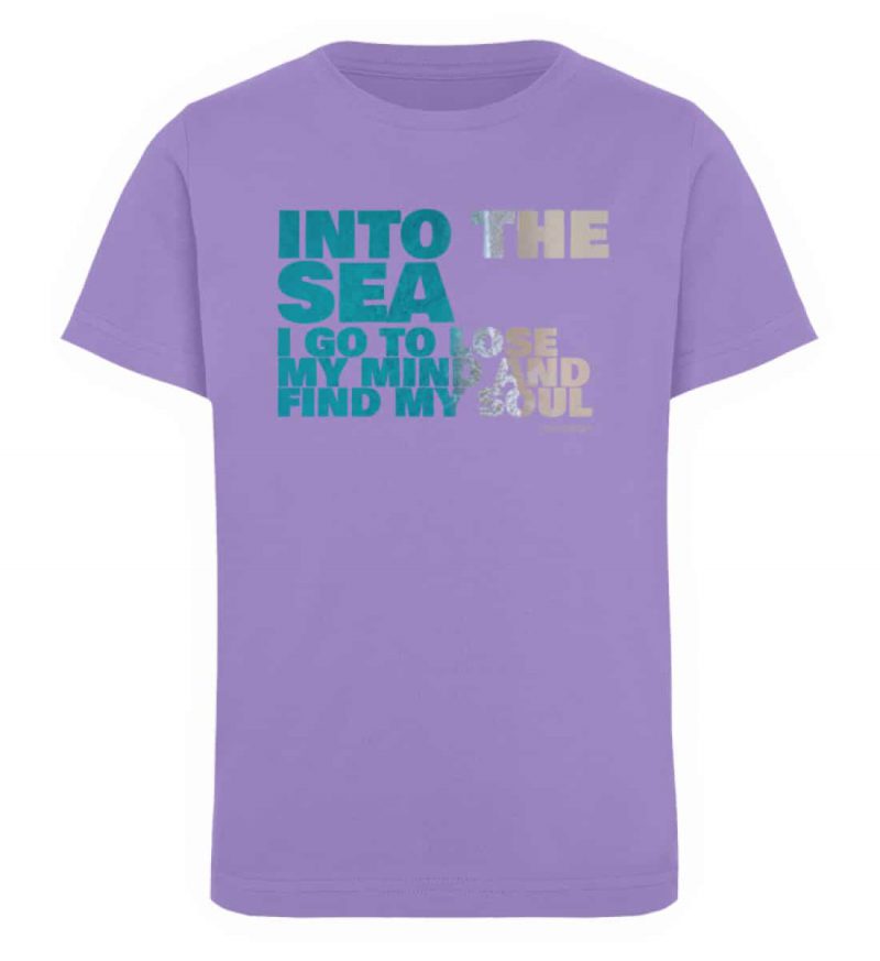 Into the Sea - Kinder Organic T-Shirt - lavender dawn