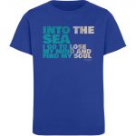 Into the Sea – Kinder Organic T-Shirt – royal blue