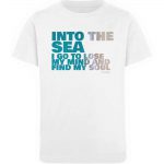 Into the Sea – Kinder Organic T-Shirt – white