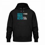 Into the Sea – Relaxed Bio Hoodie – black