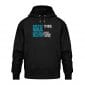 Into the Sea - Relaxed Bio Hoodie - black