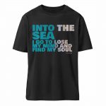 Into the Sea – Relaxed Bio T-Shirt – black