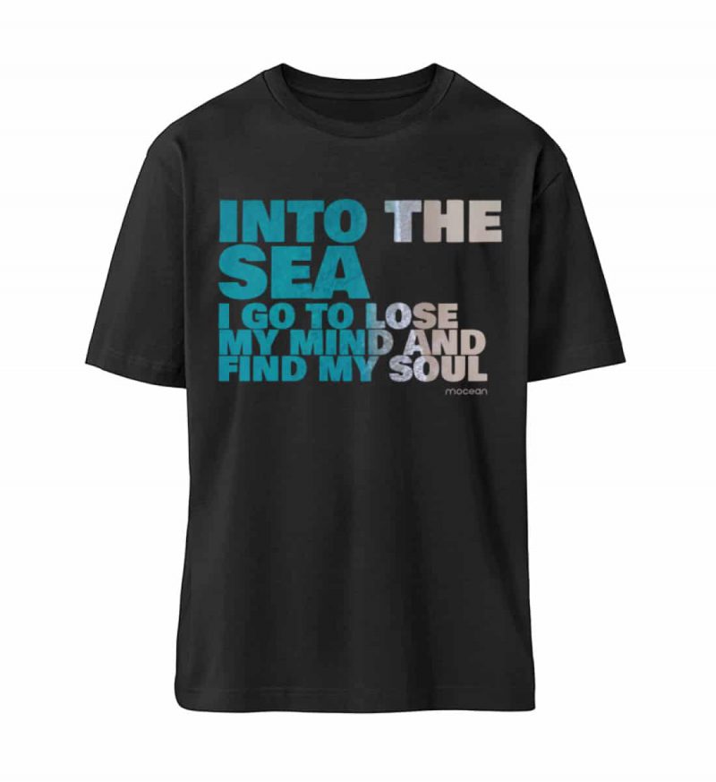 Into the Sea - Relaxed Bio T-Shirt - black
