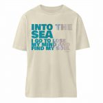 Into the Sea – Relaxed Bio T-Shirt – natural raw