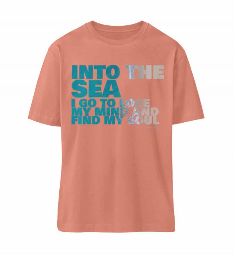 Into the Sea - Relaxed Bio T-Shirt - rose clay