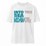 Into the Sea – Relaxed Bio T-Shirt – white
