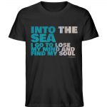 Into the Sea – Unisex Bio T-Shirt – black
