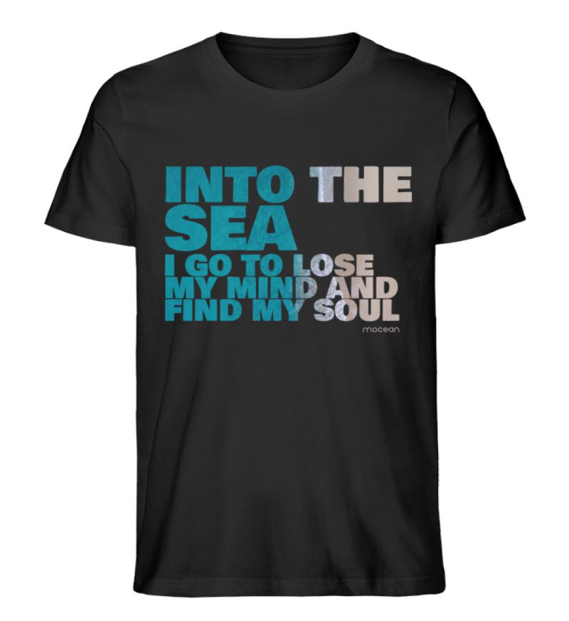 Into the Sea - Unisex Bio T-Shirt - black