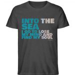 Into the Sea – Unisex Bio T-Shirt – dark heather grey