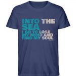 Into the Sea – Unisex Bio T-Shirt – french navy
