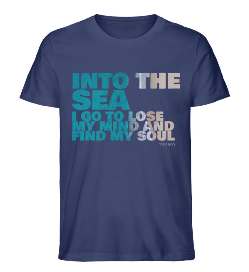 Into the Sea - Unisex Bio T-Shirt - french navy