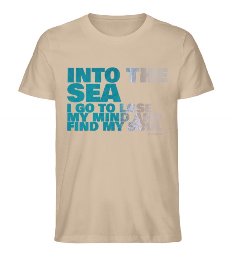 Into the Sea - Unisex Bio T-Shirt - heather sand