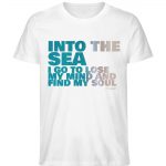 Into the Sea – Unisex Bio T-Shirt – white