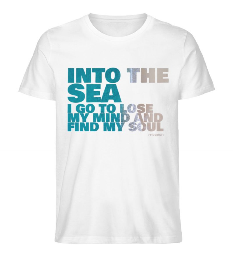 Into the Sea - Unisex Bio T-Shirt - white