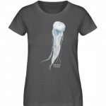 Jelly Fish – Damen Premium Bio T-Shirt – anthracite