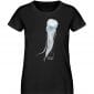 Jelly Fish - Damen Premium Bio T-Shirt - black