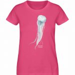 Jelly Fish – Damen Premium Bio T-Shirt – pink punch