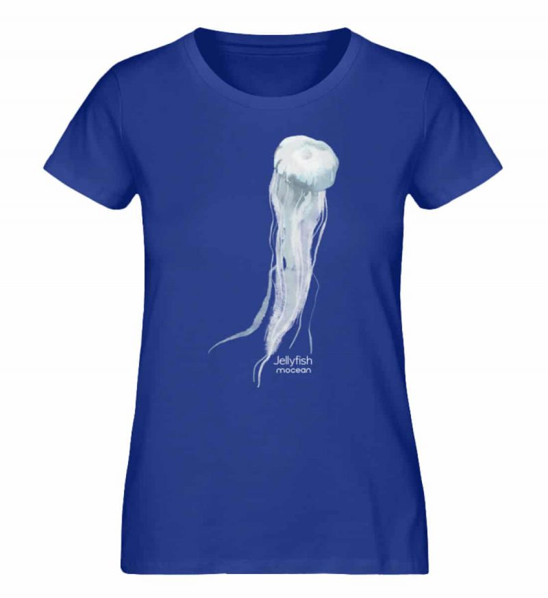 Jelly Fish - Damen Premium Bio T-Shirt - royal blue