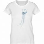 Jelly Fish – Damen Premium Bio T-Shirt – white