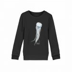 Jelly Fish – Kinder Bio Sweater – black