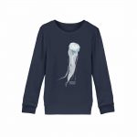 Jelly Fish – Kinder Bio Sweater – navy