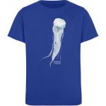 Jelly Fish – Kinder Organic T-Shirt – royal blue