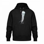 Jelly Fish – Relaxed Bio Hoodie – black