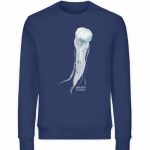 Jelly Fish – Unisex Bio Sweater – navy blue