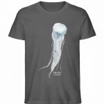 Jelly Fish – Unisex Bio T-Shirt – anthracite